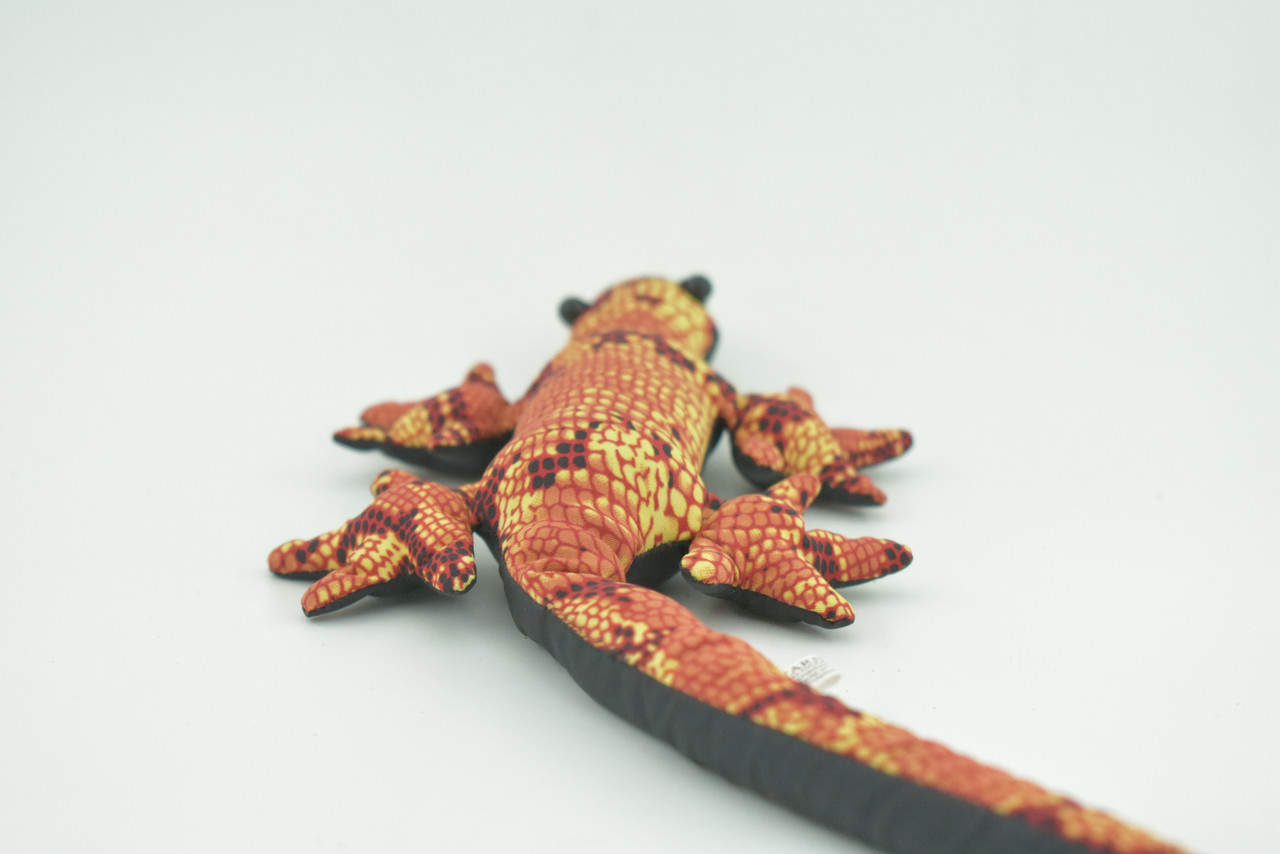 Lizard, Reptiles, Red, Hand Made, Thailand Sand Creatures, Toy, Paper Weight, Bean Bag, Cornhole, Game, Kids, Educational, Gift,        16"    TH41 BB305