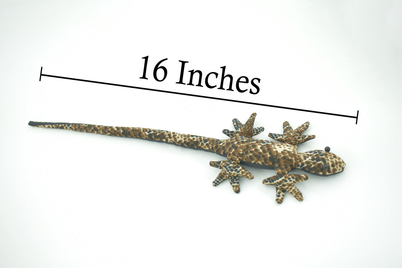 Lizard, Reptiles, Brown, Hand Made In Thailand, Sand Creatures, Paper Weight, Bean Bag, Cornhole, Game, Toy, Kids, Educational, 16  Inches. 