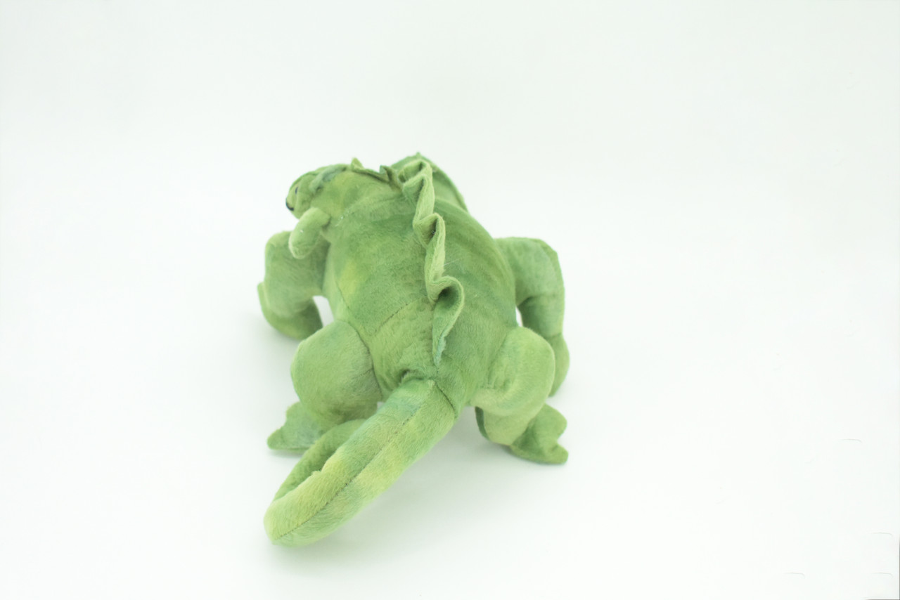 Iguana with Baby, Plush Animal, Soft, Stuffed, Toy, Educational, Realistic Iguana Design, Figure, Lifelike, Replica, Gift,       14"    PK02 B498