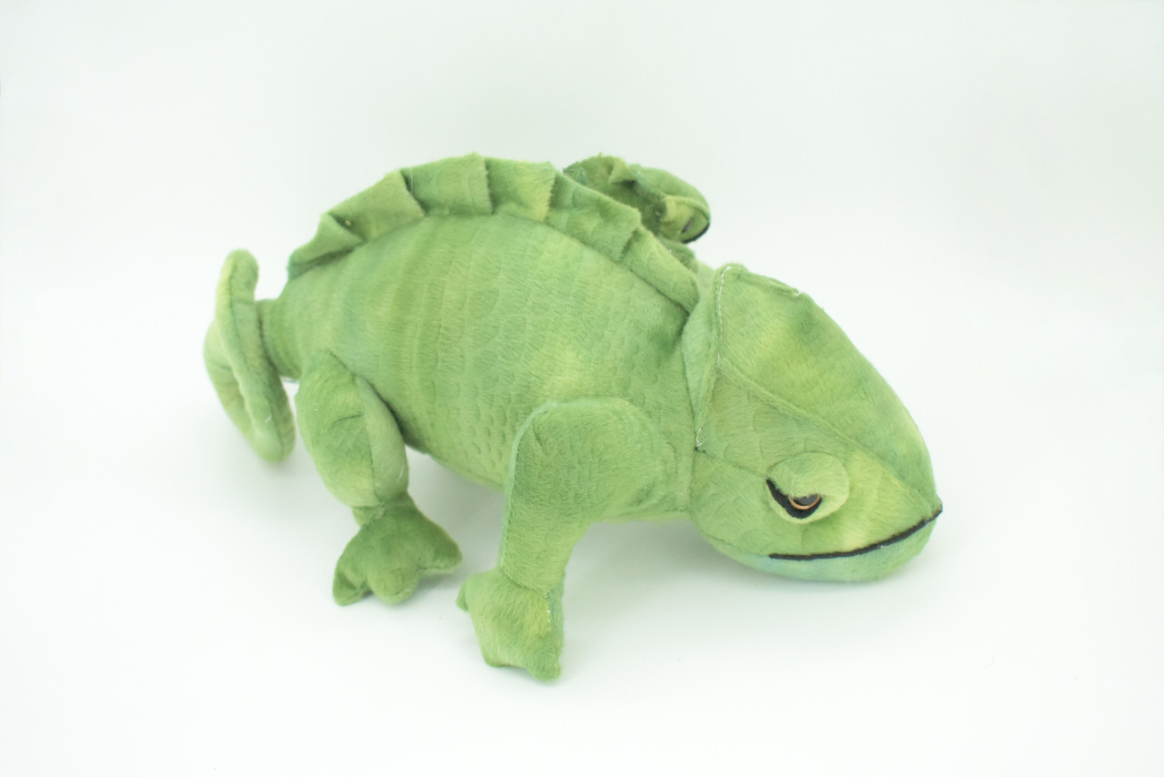 Iguana with Baby, Plush Animal, Soft, Stuffed, Toy, Educational, Realistic Iguana Design, Figure, Lifelike, Replica, Gift,       14"    PK02 B498