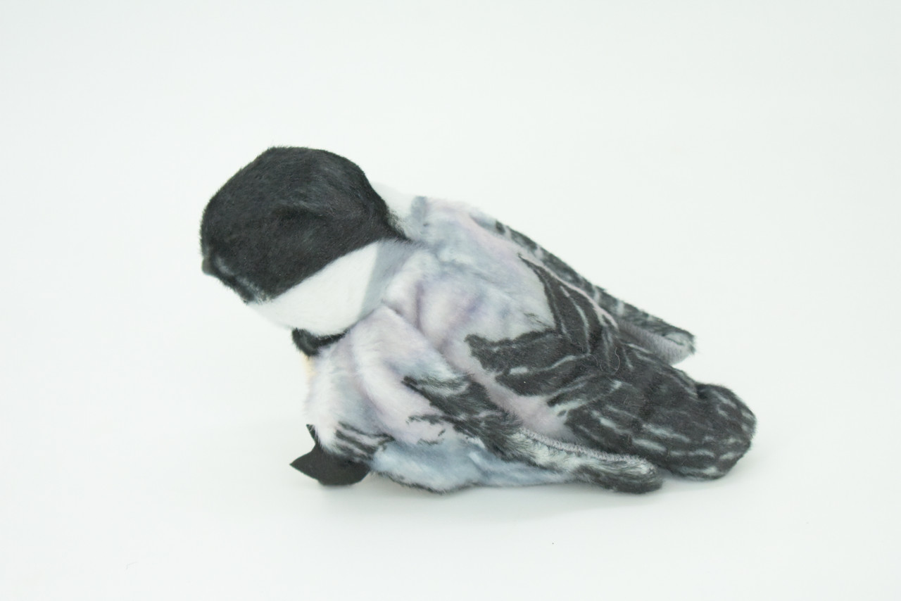 Chickadee Finger Puppet, Very Nice Plush Chick-a-dee, Stuffed Bird, Educational, Realistic, Lifelike Model, Gift,    6"   FM03 B233