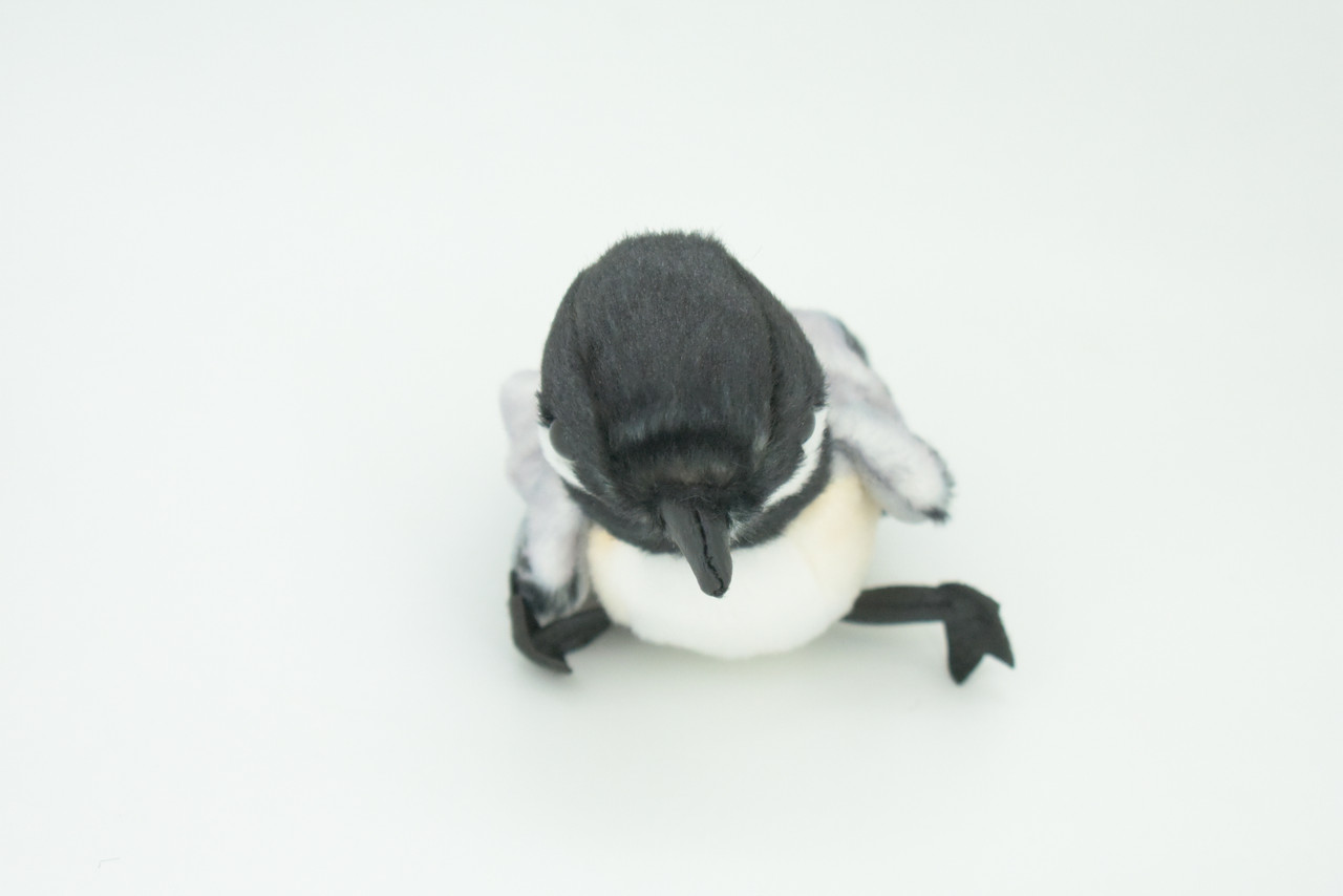 Chickadee Finger Puppet, Very Nice Plush Chick-a-dee, Stuffed Bird, Educational, Realistic, Lifelike Model, Gift,    6"   FM03 B233