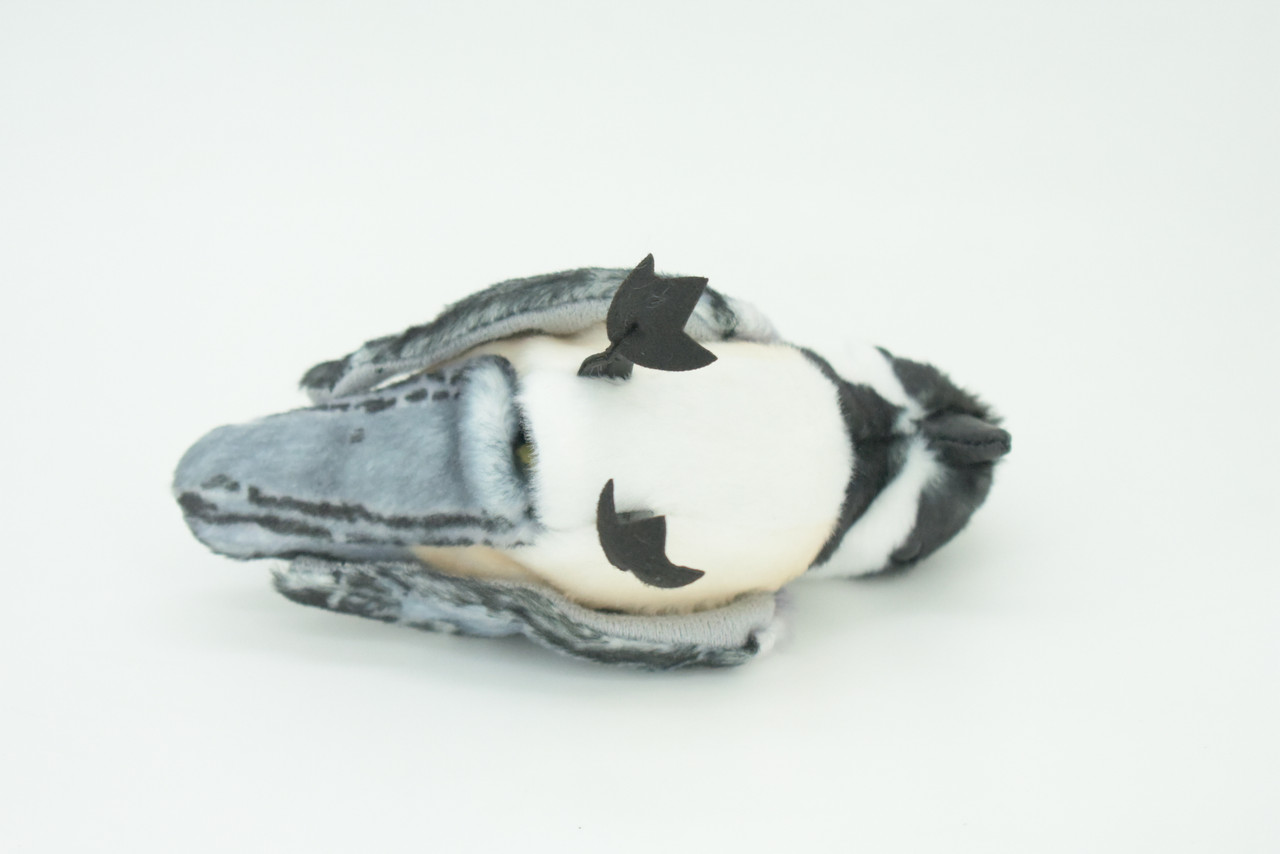 Chickadee Finger Puppet, Very Nice Plush Chick-a-dee, Stuffed Bird, Educational, Realistic, Lifelike Model, Gift,    6"   FM03 B233