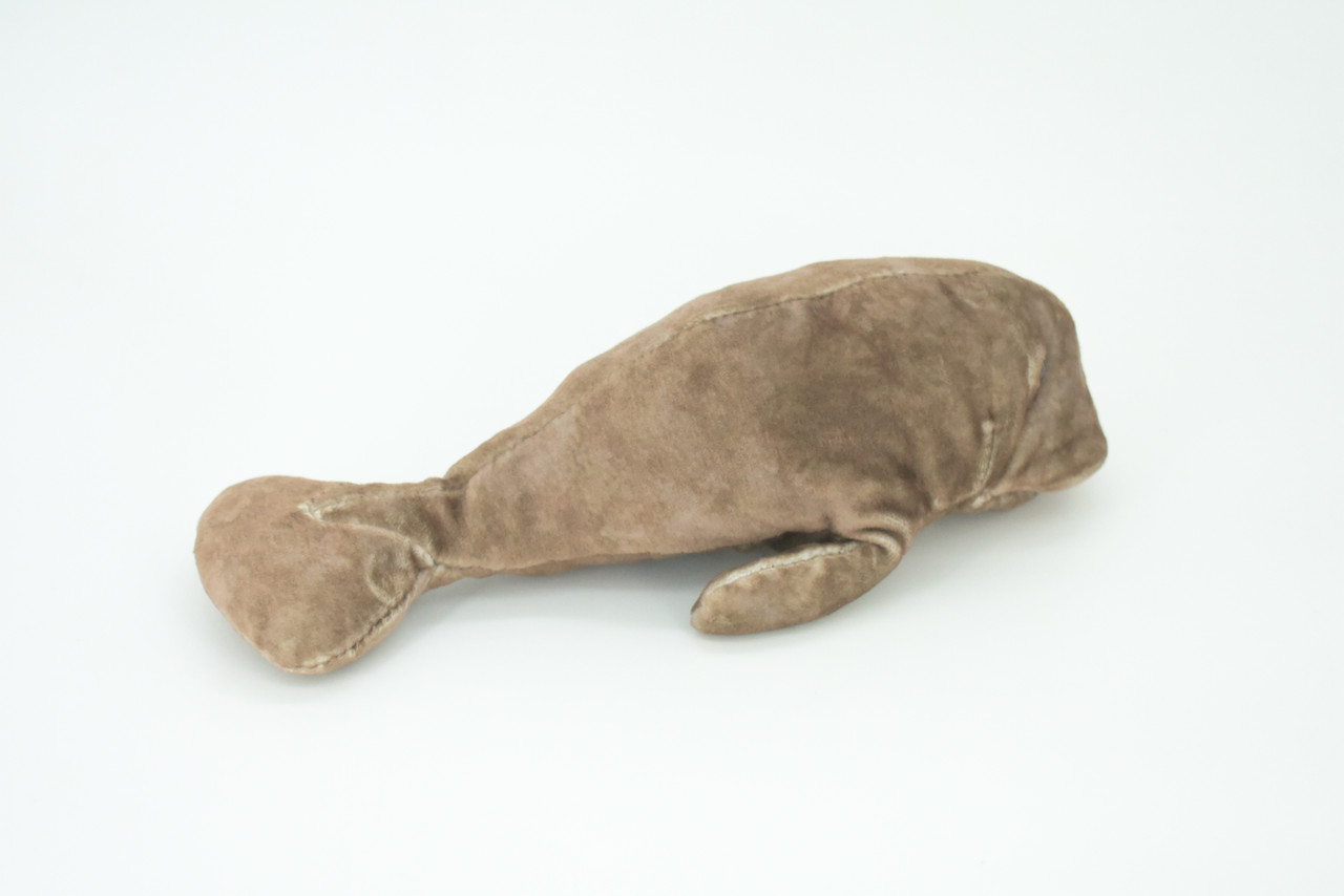 Manatee Finger Puppet, Very Nice Plush Sea Cow, Stuffed Mermaid of the sea, Educational, Realistic, Lifelike, Gift,   7 1/2"  FM06 B233