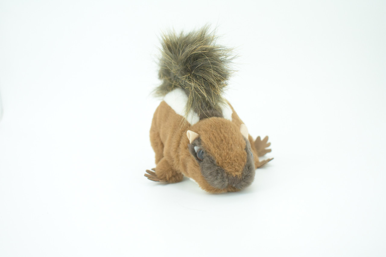 Chipmunk Finger Puppet, Very Nice Plush Striped Squirrel, Stuffed Animal, Educational, Realistic, Lifelike, Gift,   8"  FM22 B236