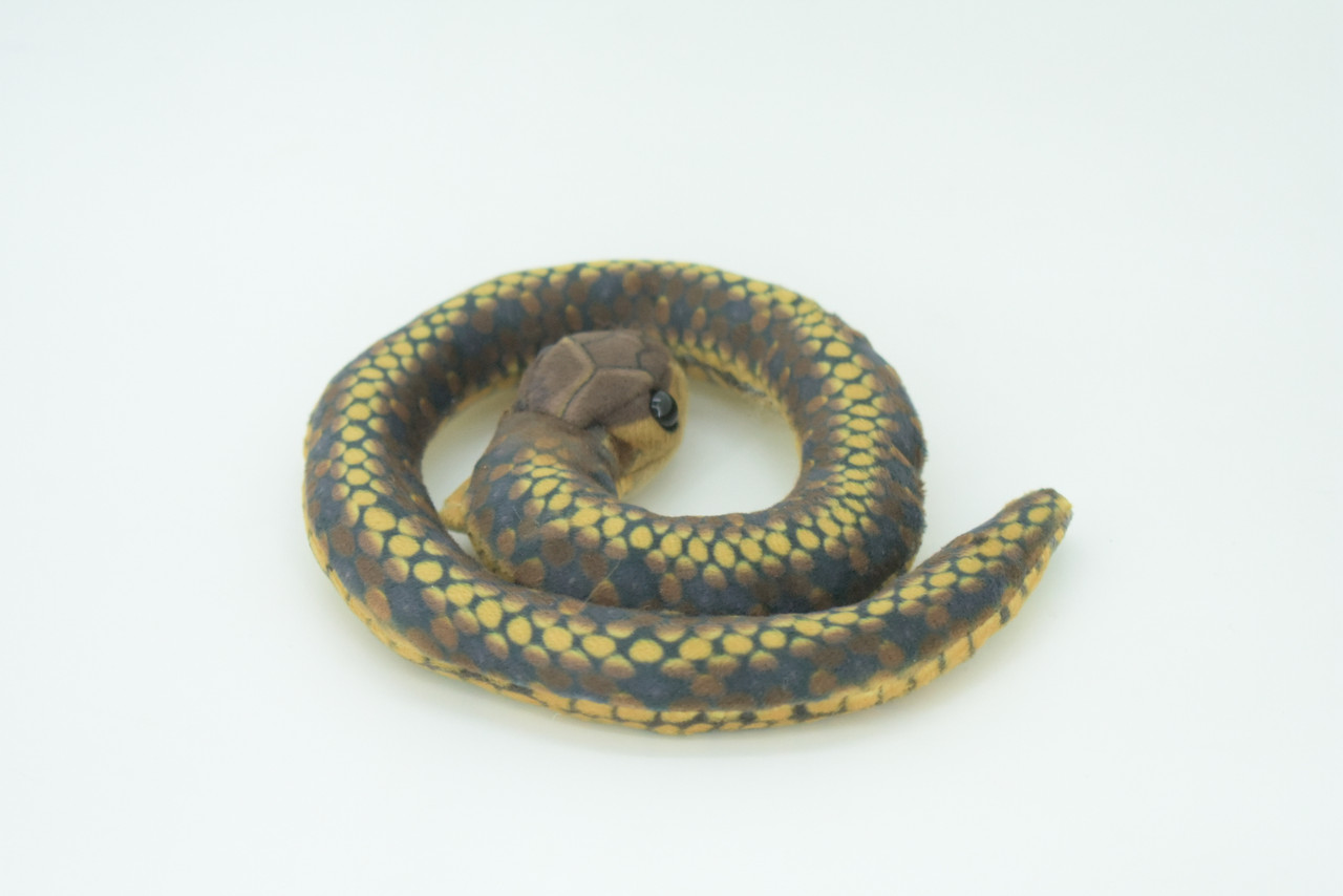 Snake Finger Puppet, Very Nice Plush Snake, Stuffed Reptile, Educational, Realistic, Lifelike Model, Gift,    5"   FM09 B235
