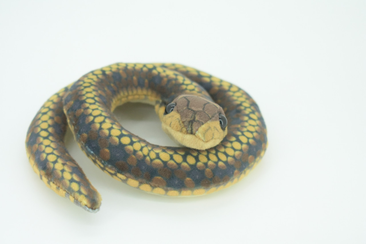 Snake Finger Puppet, Very Nice Plush Snake, Stuffed Reptile, Educational, Realistic, Lifelike Model, Gift,    5"   FM09 B235