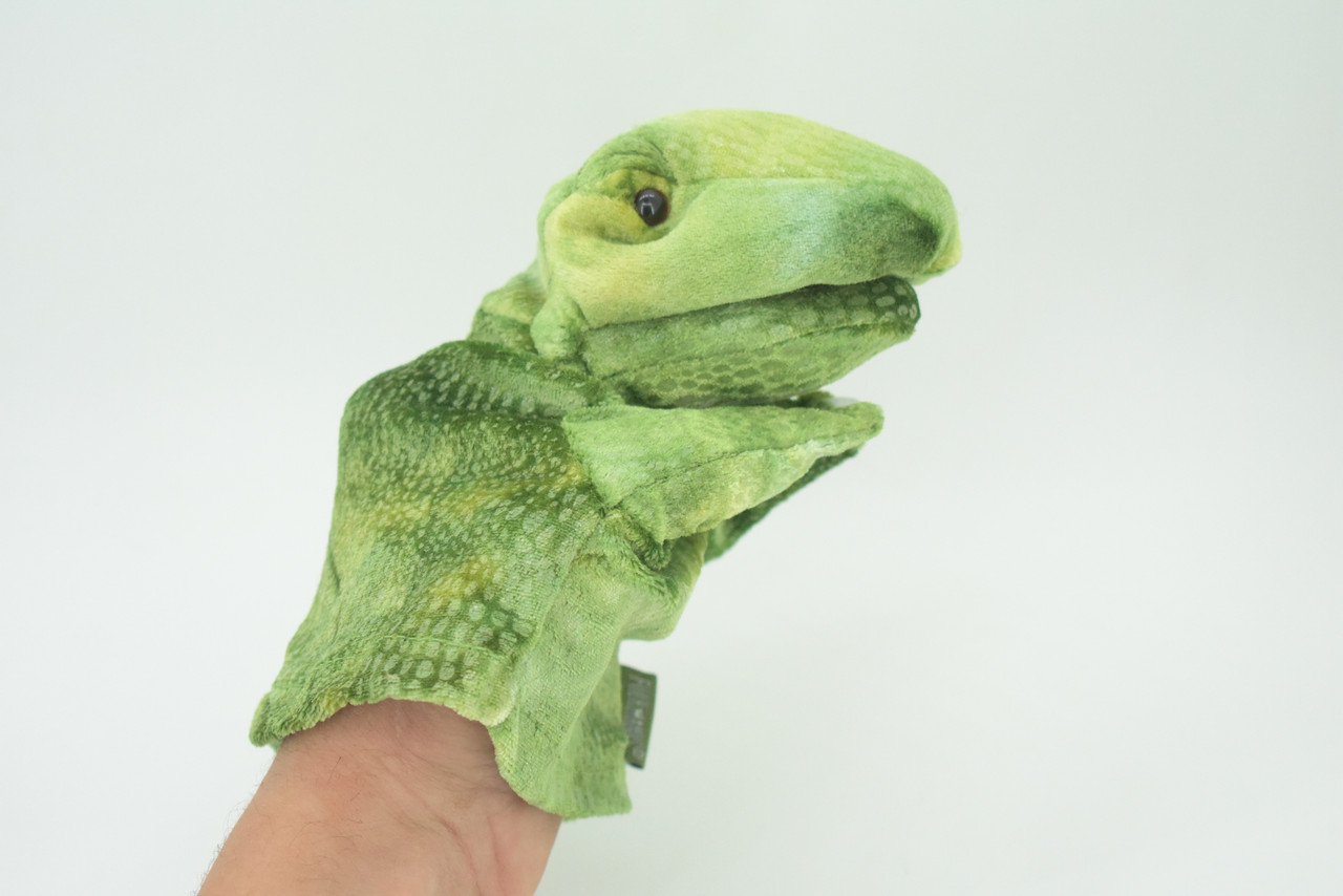 Tyrannosaurus Rex Hand Puppet, Very Nice Plush T Rex , Stuffed Dinosaur, Educational, Realistic, Lifelike Model, Gift,    6"   FM28 B75