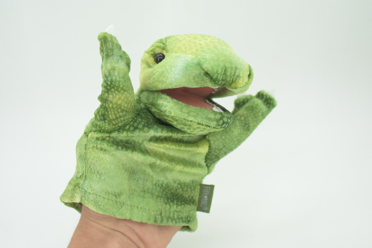 Tyrannosaurus Rex Hand Puppet, Very Nice Plush T Rex , Stuffed Dinosaur, Educational, Realistic, Lifelike Model, Gift,    6"   FM28 B75