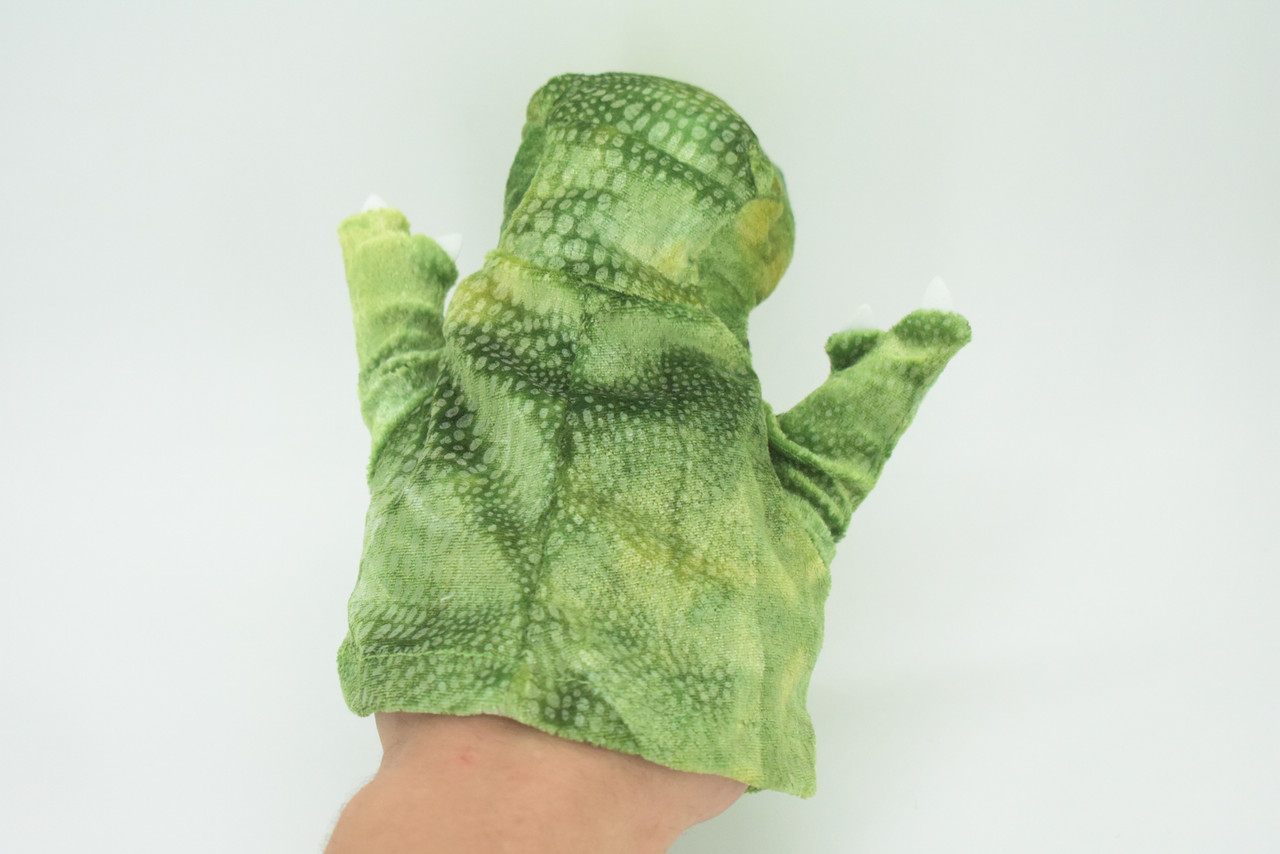 Tyrannosaurus Rex Hand Puppet, Very Nice Plush T Rex , Stuffed Dinosaur, Educational, Realistic, Lifelike Model, Gift,    6"   FM28 B75