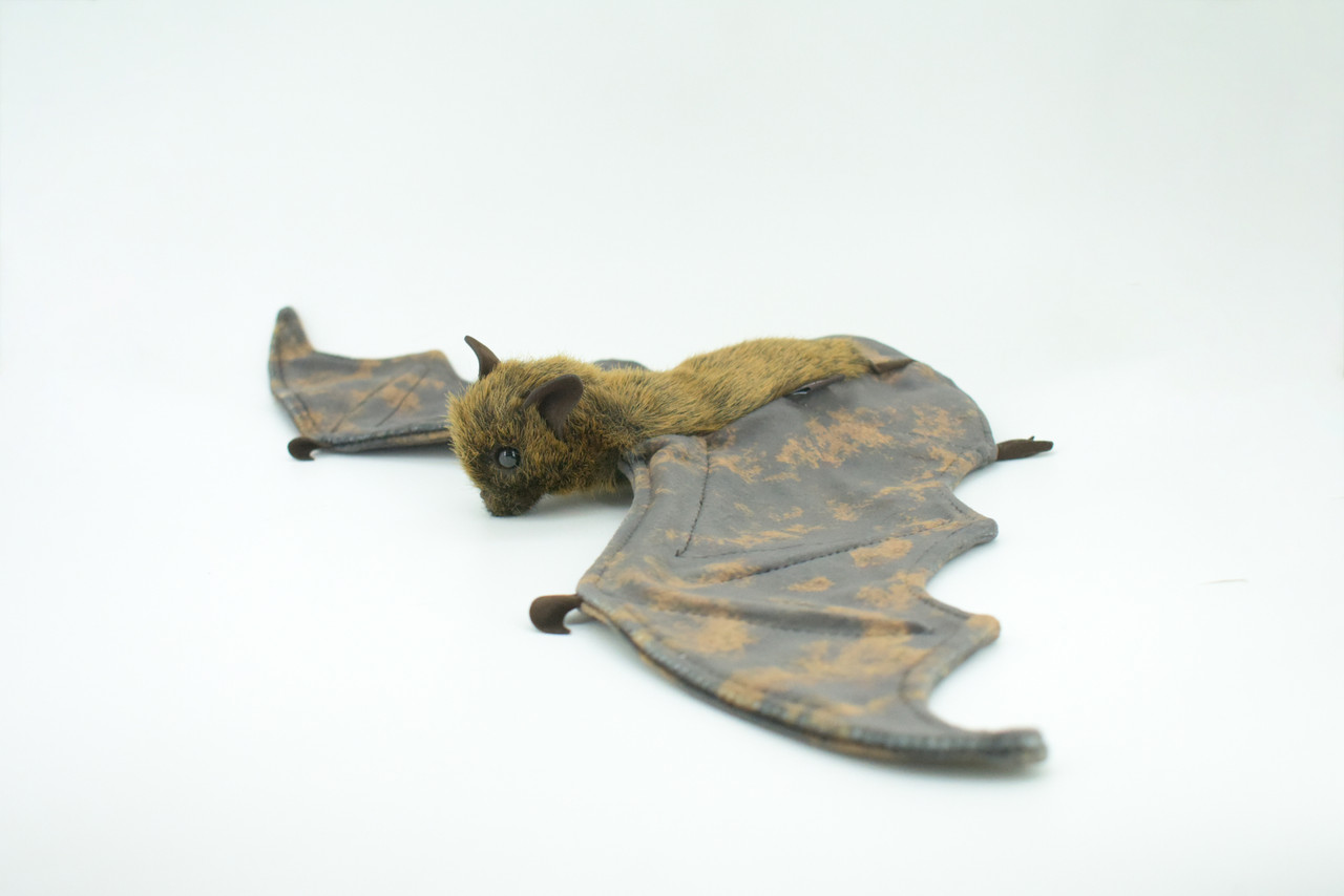 Bat Hand Puppet, Very Nice Plush Fruit Bat, Stuffed Animal, Educational, Realistic, Lifelike, Gift,      20"    FM25 B75