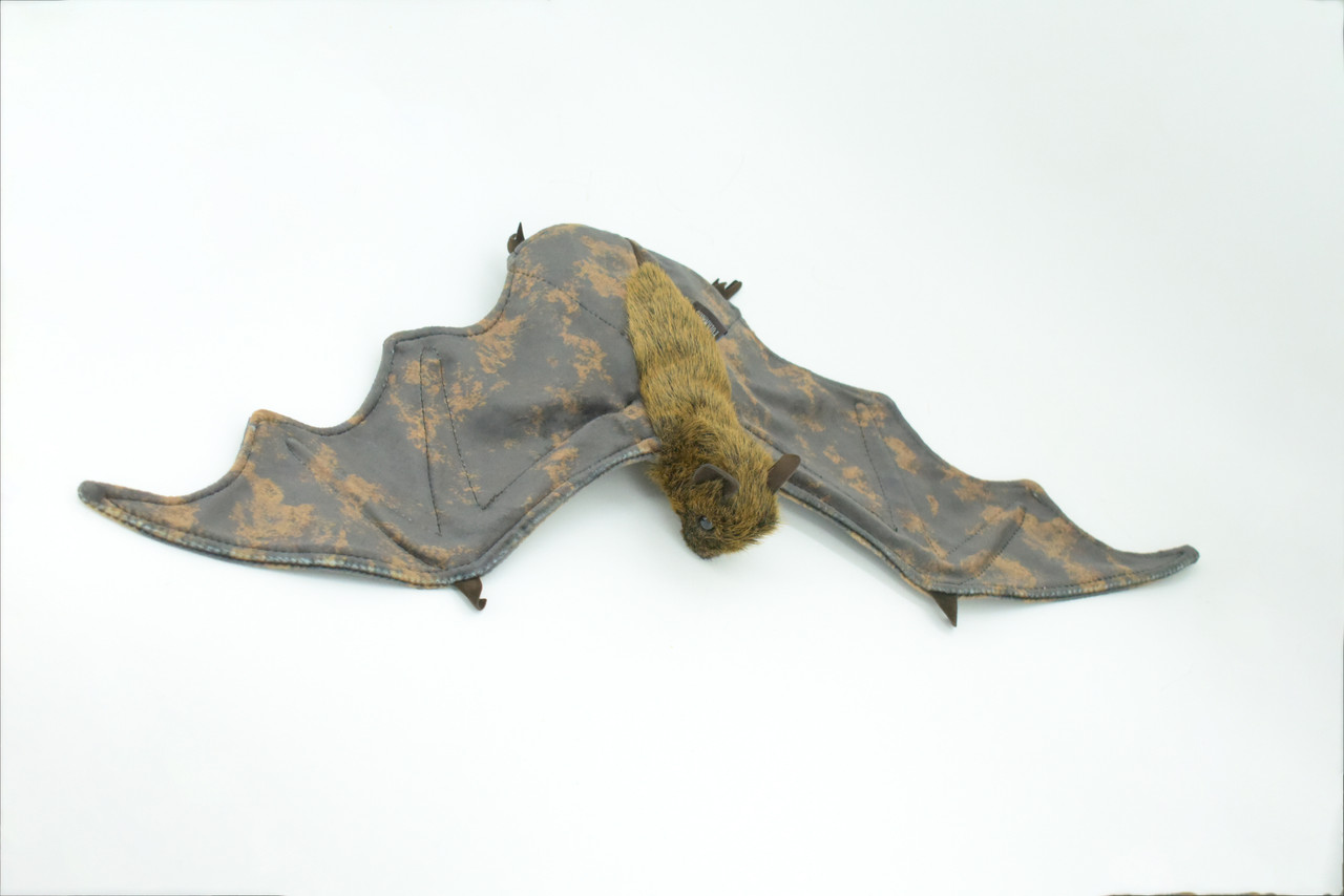 Bat Hand Puppet, Very Nice Plush Fruit Bat, Stuffed Animal, Educational, Realistic, Lifelike, Gift,      20"    FM25 B75