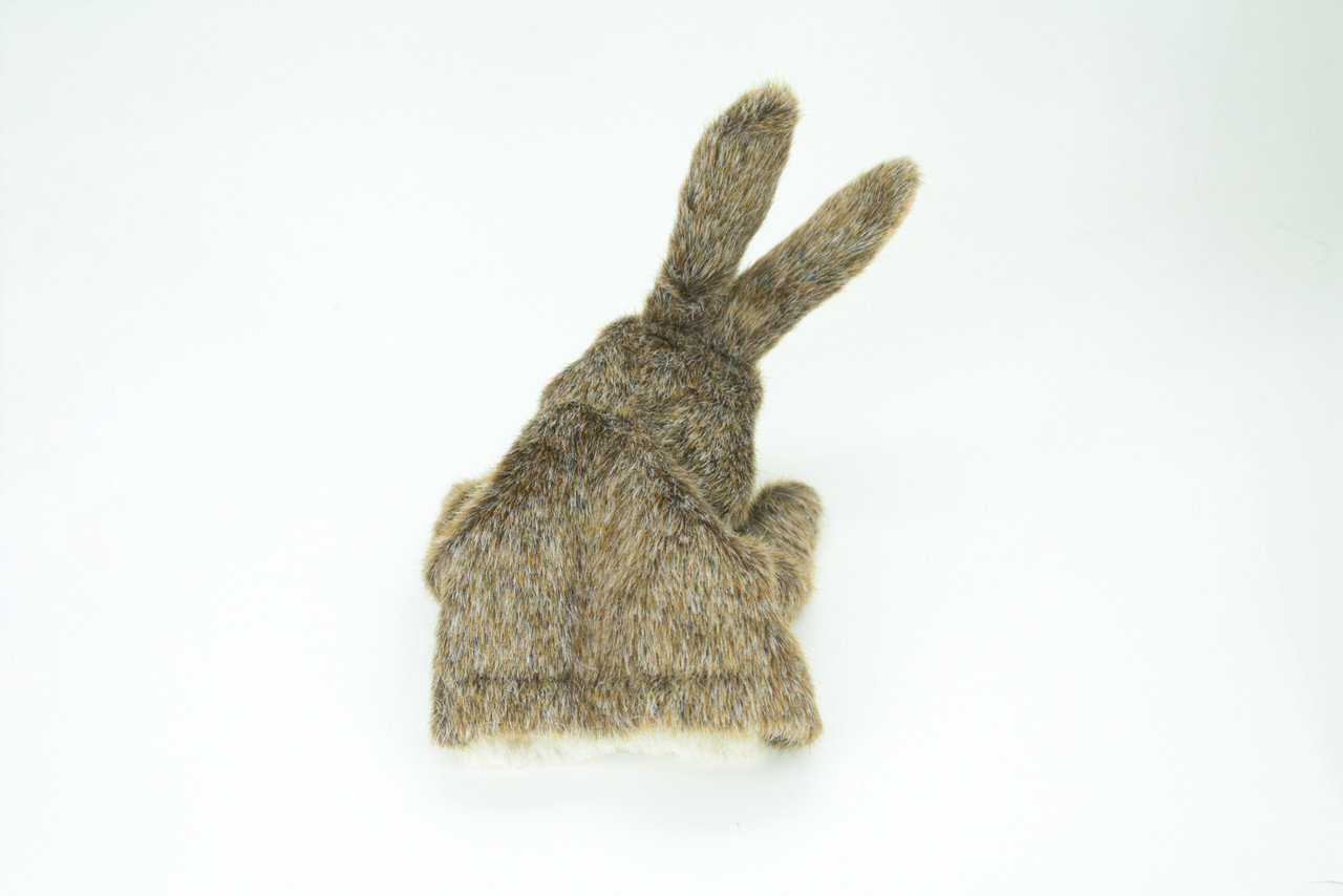 Rabbit Hand Puppet, Very Nice Plush Jackrabbit, Stuffed Animal, Educational, Realistic, Lifelike, Gift,      10"    FM29 B75