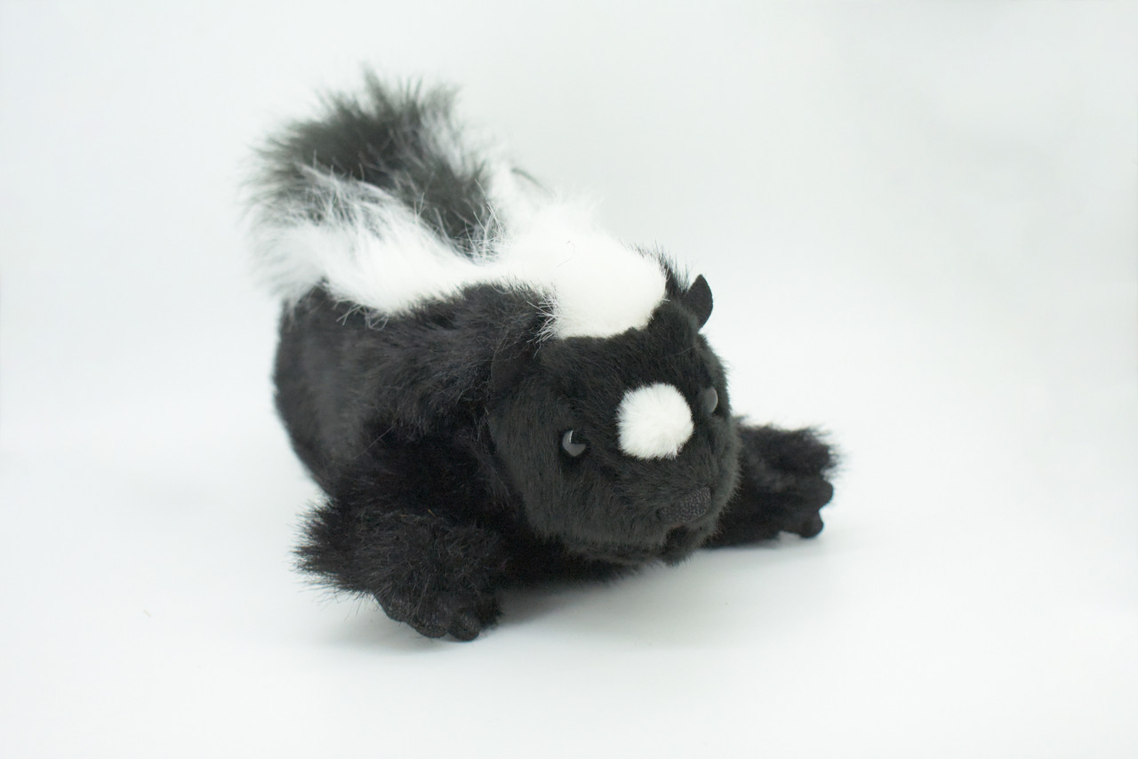 Skunk Hand Puppet, Full Body, Very Nice Plush Skunk, Stuffed Animal, Educational, Realistic, Lifelike, Gift,    14"   FM35 B413