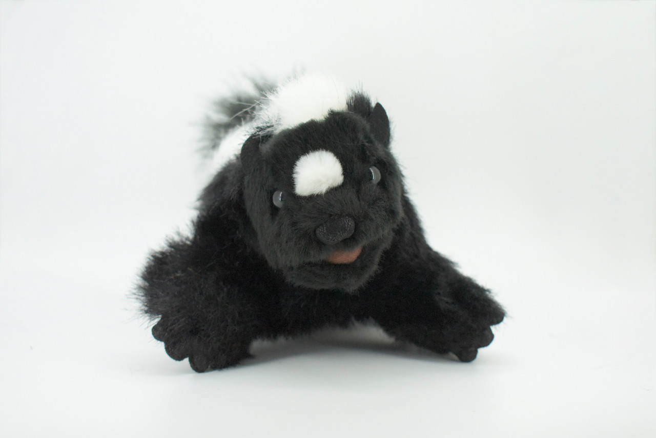 Skunk Hand Puppet, Full Body, Very Nice Plush Skunk, Stuffed Animal, Educational, Realistic, Lifelike, Gift,    14"   FM35 B413