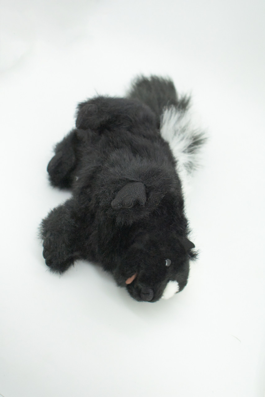 Skunk Hand Puppet, Full Body, Very Nice Plush Skunk, Stuffed Animal, Educational, Realistic, Lifelike, Gift,    14"   FM35 B413