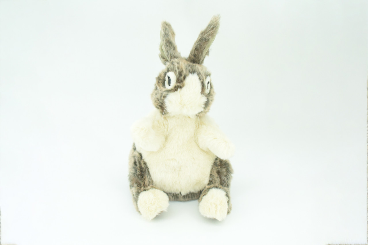 Rabbit Hand Puppet, Baby Dutch Rabbit, Very Nice Plush, Stuffed Animal, Educational, Realistic, Lifelike, Gift,      10"    FM42 B416