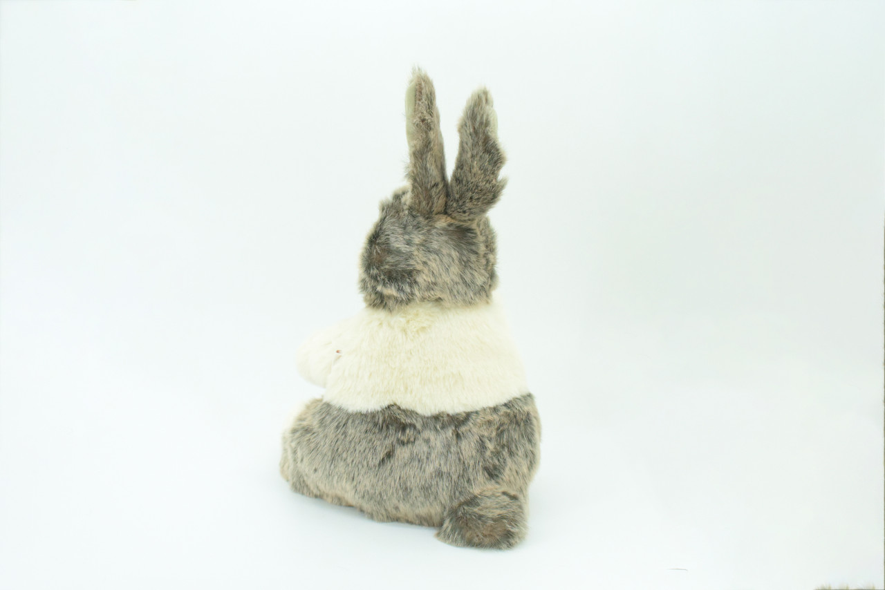 Rabbit Hand Puppet, Baby Dutch Rabbit, Very Nice Plush, Stuffed Animal, Educational, Realistic, Lifelike, Gift,      10"    FM42 B416
