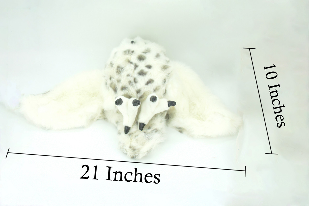 Snowy Owl Hand Puppet, Very Nice Plush Artic Owl, Stuffed Bird, Educational, Realistic, Lifelike, Gift,    21"     FM38 B415