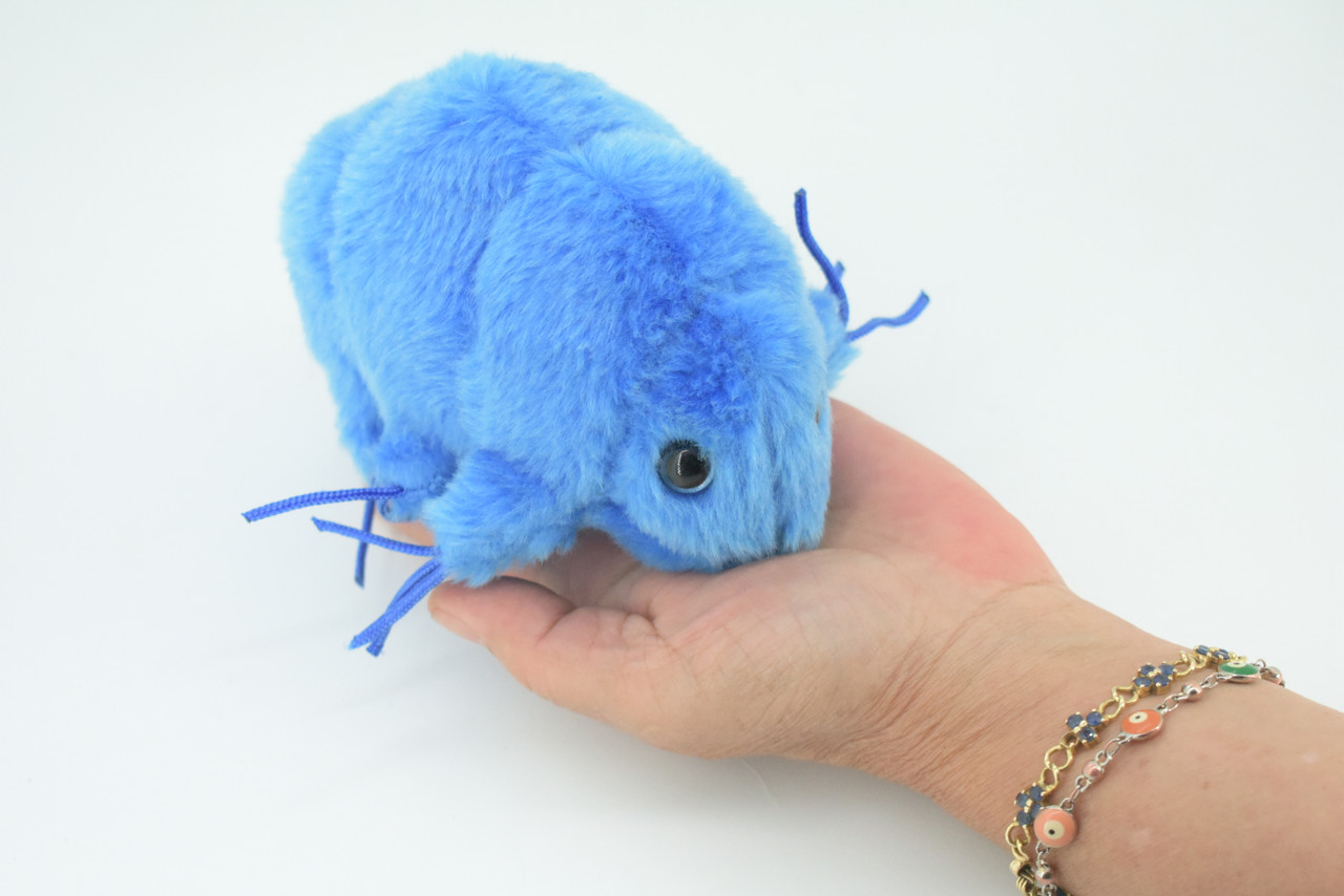 Waterbear, Tardigrade, Micro-animal, Plush Water Bear Design, Educational, Figure, Replica, Gift,    6"    GM04 B108