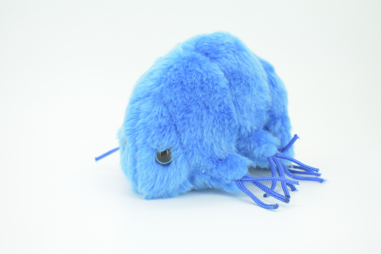 Waterbear, Tardigrade, Micro-animal, Plush Water Bear Design, Educational, Figure, Replica, Gift,    6"    GM04 B108