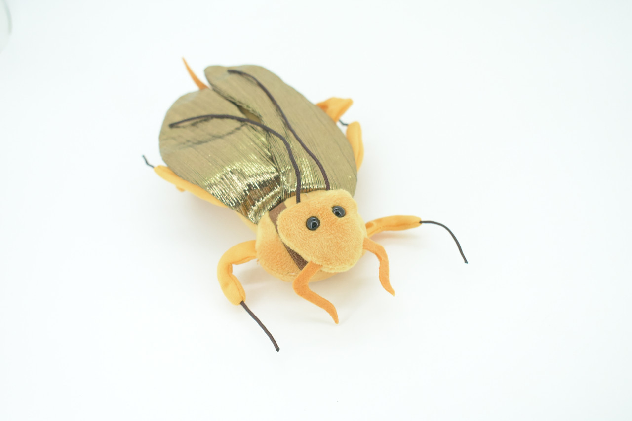 Cockroach, Palmetto bugs, Blattodea, Plush Roach Design, Educational, Figure, Replica, Gift,      8"   GM06 B87