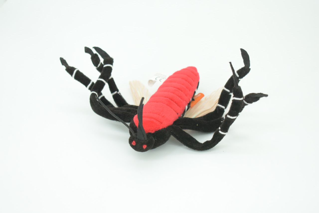 Mosquito, Aedes aegypti, Dengue mosquito, Plush Insect Design, Educational, Figure, Replica, Gift,    6"     F1602 B630