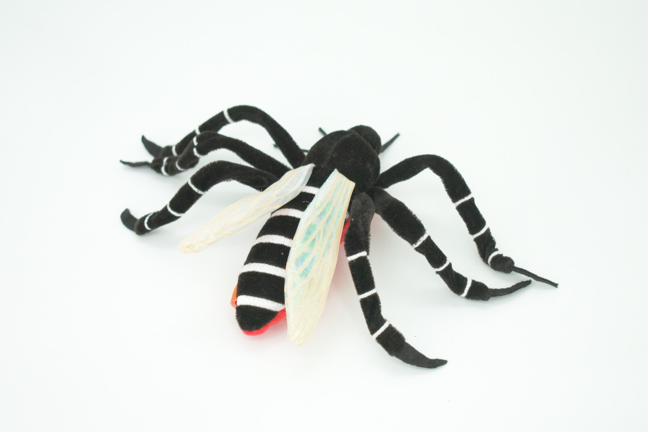 Mosquito, Aedes aegypti, Dengue mosquito, Plush Insect Design, Educational, Figure, Replica, Gift,    6"     F1602 B630
