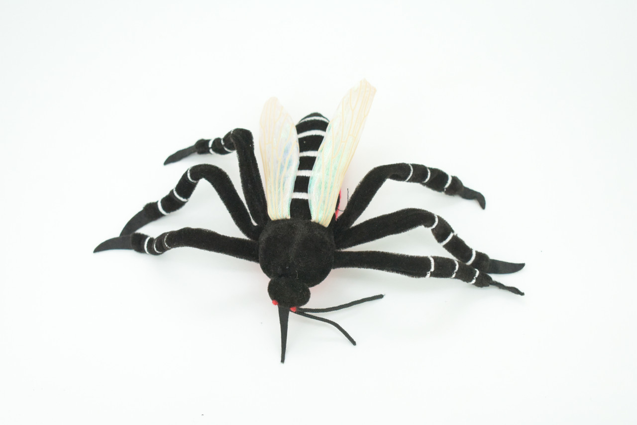 Mosquito, Aedes aegypti, Dengue mosquito, Plush Insect Design, Educational, Figure, Replica, Gift,    6"     F1602 B630
