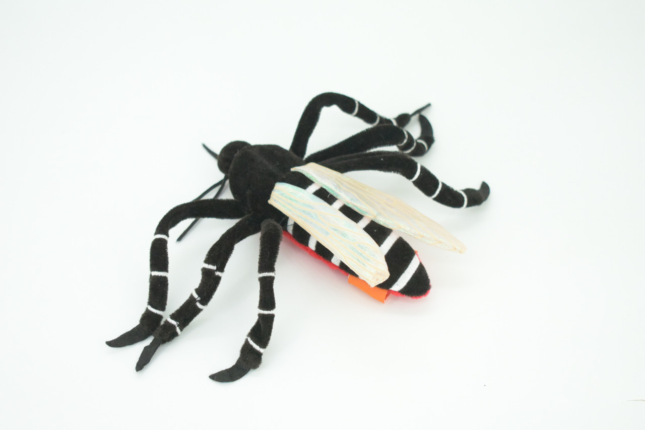 Mosquito, Aedes aegypti, Dengue mosquito, Plush Insect Design, Educational, Figure, Replica, Gift,    6"     F1602 B630