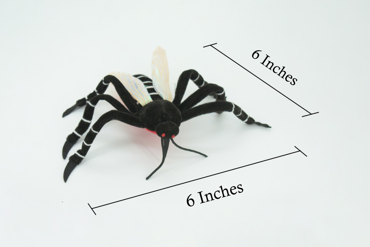 Mosquito, Aedes aegypti, Dengue mosquito, Plush Insect Design, Educational, Figure, Replica, Gift,    6"     F1602 B630