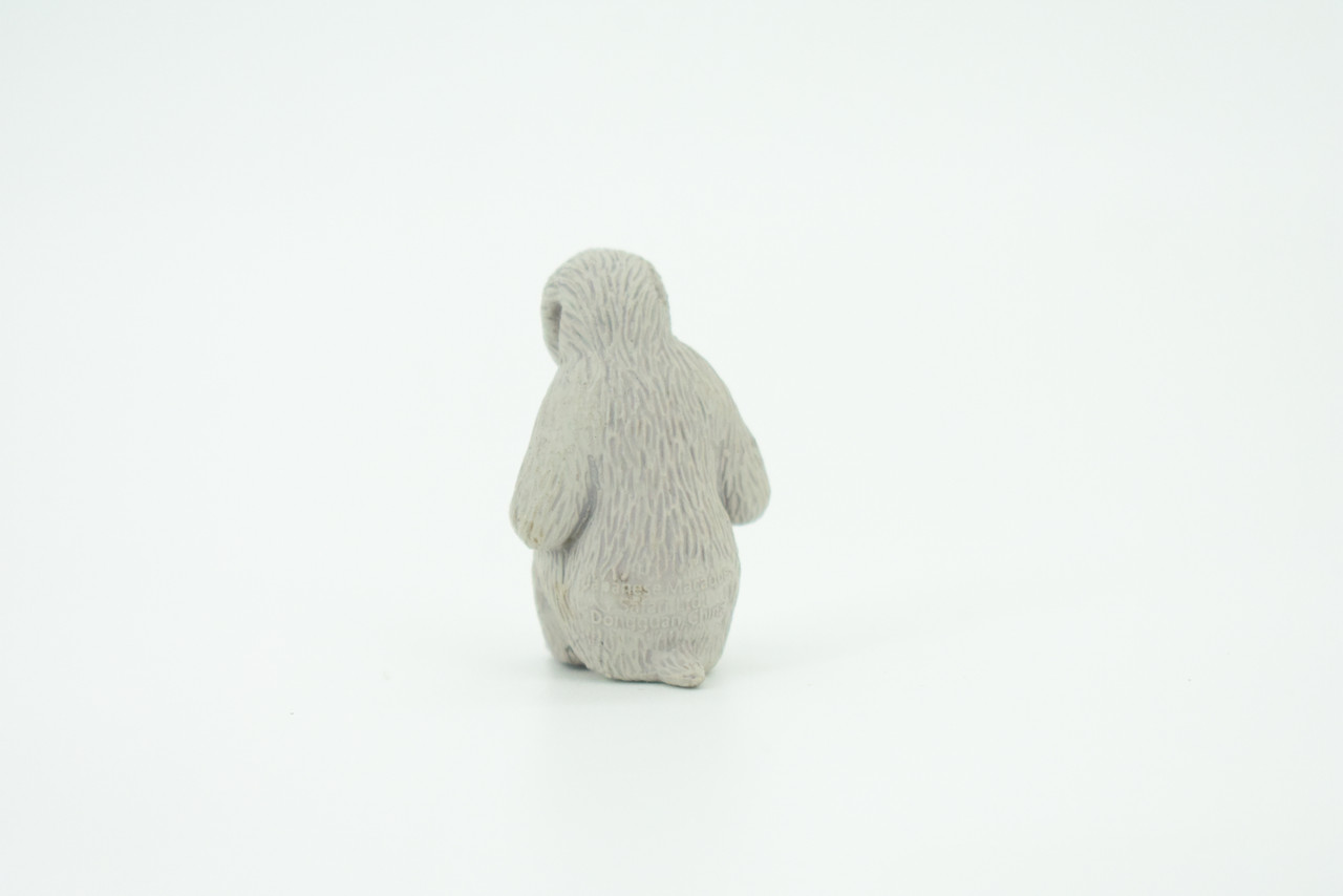 Japanese Macaque, Snow Monkey, Hand Painted, Educational, Rubber Primate, Realistic Figure, Lifelike, Gift,    1 1/2 "    SF59 B16 
