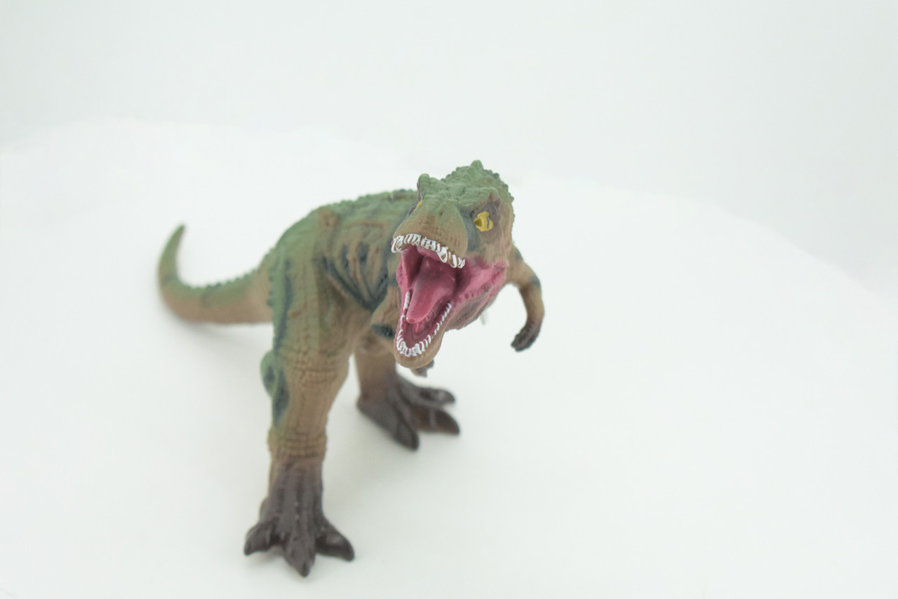 Tyrannosaurus Rex, T Rex,  Cretaceous Dinosaur, Hand Painted, Educational, Soft Rubber,  Lifelike Model, Figurine, Replica, Gift,    13"   AR10 B304 