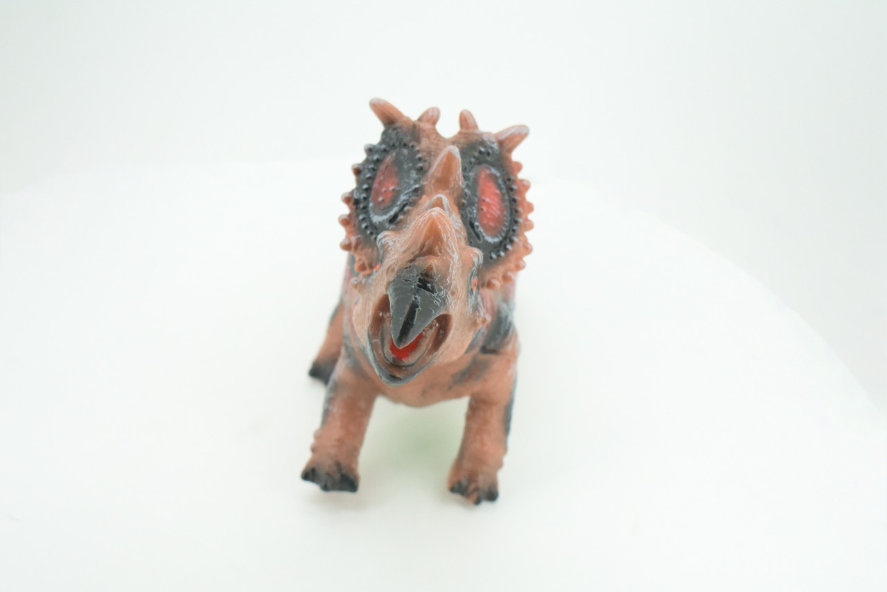 Spinops, Spinops Sternberg, Cretaceous Dinosaur, Hand Painted, Educational, Soft Rubber, Lifelike Model, Gift,    13"   AR03 B300 