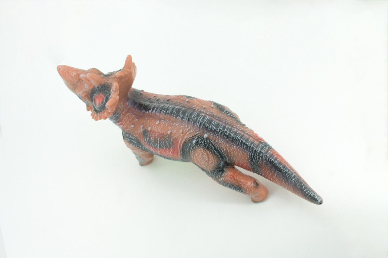 Spinops, Spinops Sternberg, Cretaceous Dinosaur, Hand Painted, Educational, Soft Rubber, Lifelike Model, Gift,    13"   AR03 B300 