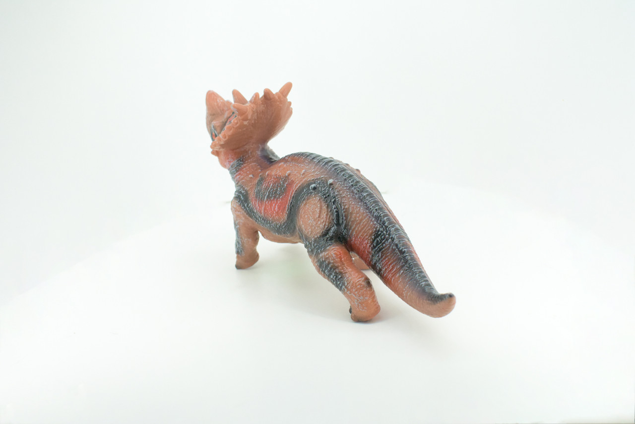 Spinops, Spinops Sternberg, Cretaceous Dinosaur, Hand Painted, Educational, Soft Rubber, Lifelike Model, Gift,    13"   AR03 B300 