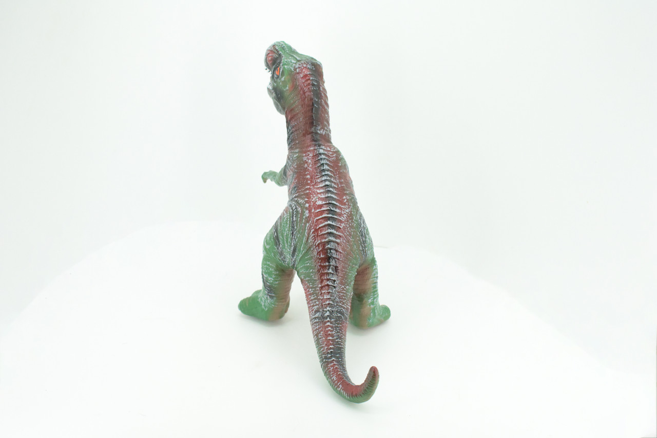 Tyrannosaurus Rex, T Rex, Cretaceous Dinosaur, Hand Painted, Educational, Soft Rubber, Lifelike Model, Figurine, Replica, Gift,    13"   AR04 B300 
