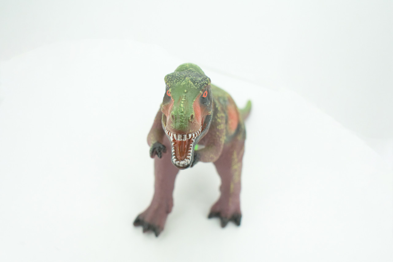 Tyrannosaurus Rex, T Rex, Cretaceous Dinosaur, Hand Painted, Educational, Soft Rubber, Lifelike Model, Figurine, Replica, Gift,    15"   AR06 B303 