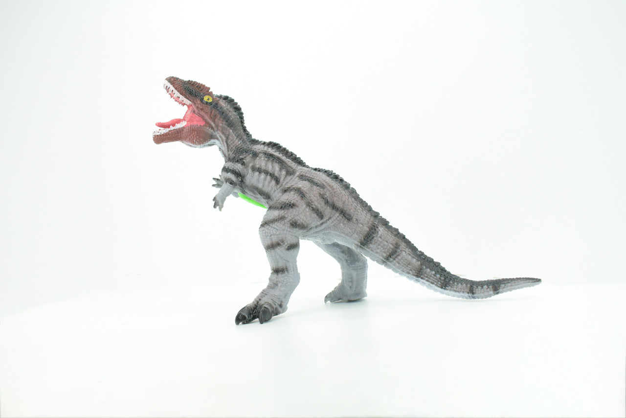 Tyrannosaurus Rex, T Rex, Cretaceous Dinosaur, Hand Painted, Educational, Soft Rubber, Lifelike Model, Figurine, Replica, Gift,    13"   AR07 B304 