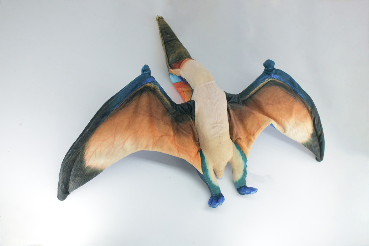 Pteranodon Dinosaur, Late Cretaceous period, Very Nice Plush, Stuffed Dinosaur, Educational, Realistic Figure, Gift,      18"    WR09 BB313