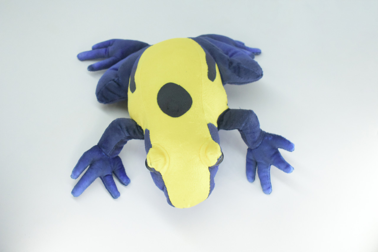 Poison Dart Frog, Very Nice Plush Frog, Stuffed Amphibian, Educational, Realistic Figure, Lifelike Model, Replica, Gift ,   12"   WR11 BB313 