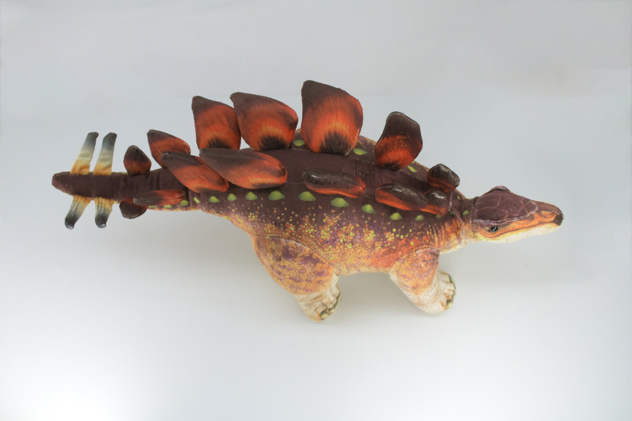 Stegosaurus Dinosaur, Late Jurassic period, Very Nice Plush, Stuffed Dinosaur, Educational, Realistic Figure, Gift,      20"    WR15 BB315 