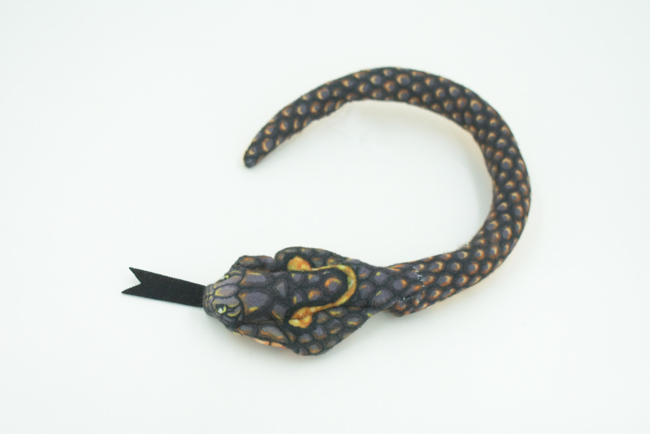 Cobra Snake, Naja, Very Nice Plush, Stuffed Reptile, Educational, Realistic Figure, Lifelike Model, Replica, Gift,   12"   WR22 BB316  