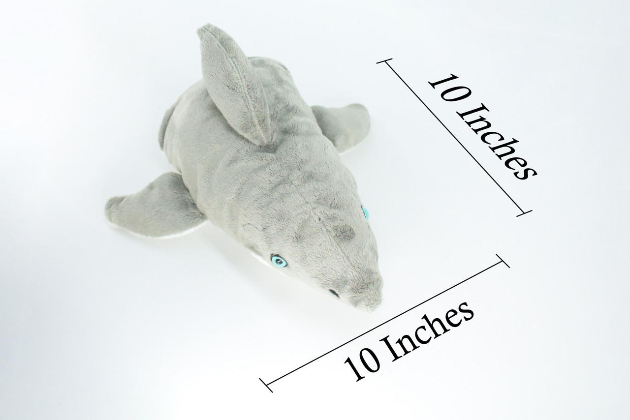 Shark Puppet, Great White, Very Nice Plush Puppet, Educational, Realistic Shark Design, Educational, Figure, Lifelike, Gift,   10"    RE01 BB322