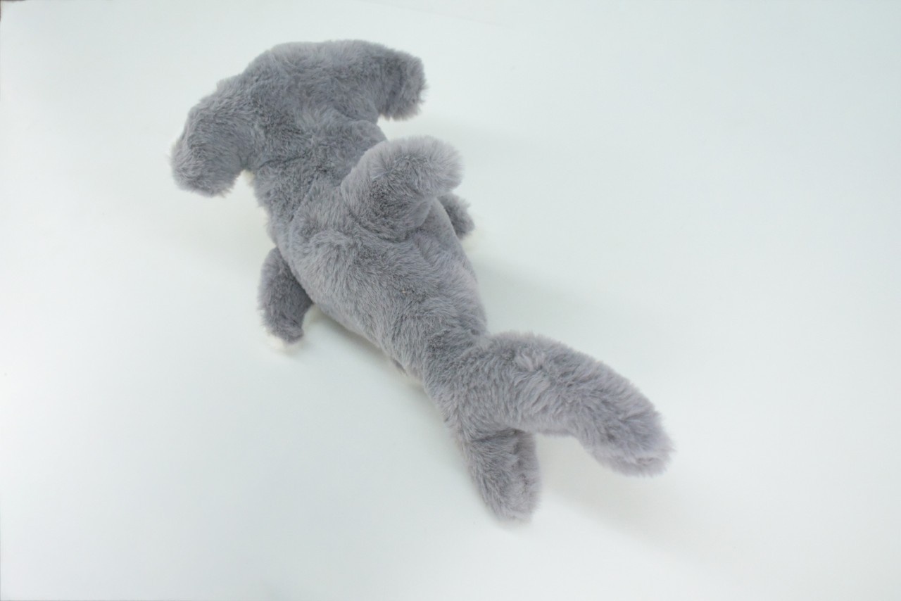 Hammerhead Shark, Very Nice Plush Fish, Educational, Realistic Shark Design, Educational, Figure, Lifelike, Gift,     14"   RE03 BB321