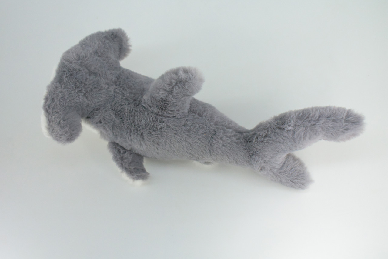 Hammerhead Shark, Very Nice Plush Fish, Educational, Realistic Shark Design, Educational, Figure, Lifelike, Gift,     14"   RE03 BB321