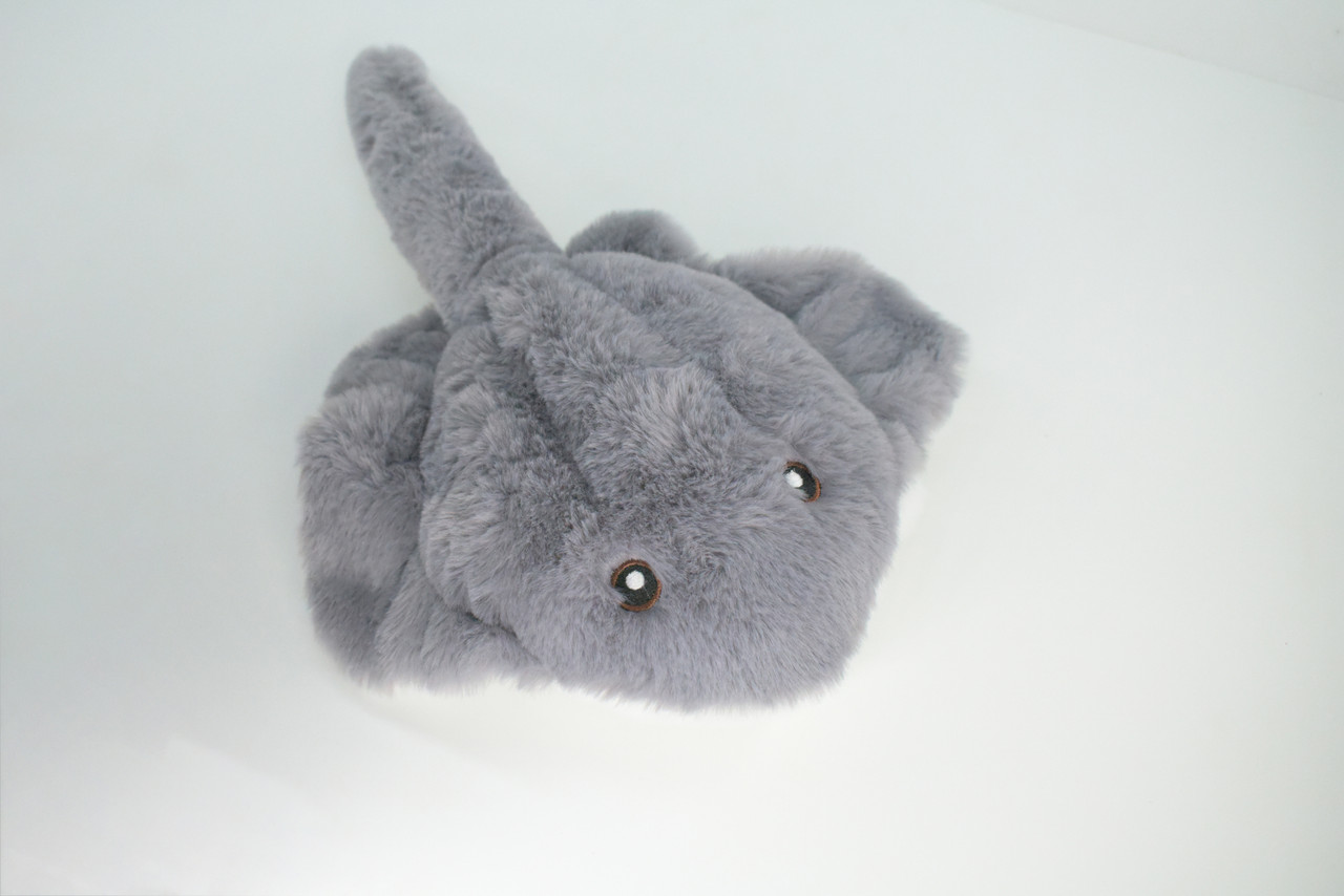 Stingray, Very Nice Plush Sting Ray, Educational, Realistic Fish Design, Educational, Figure, Lifelike, Gift,     15"    RE04 BB322