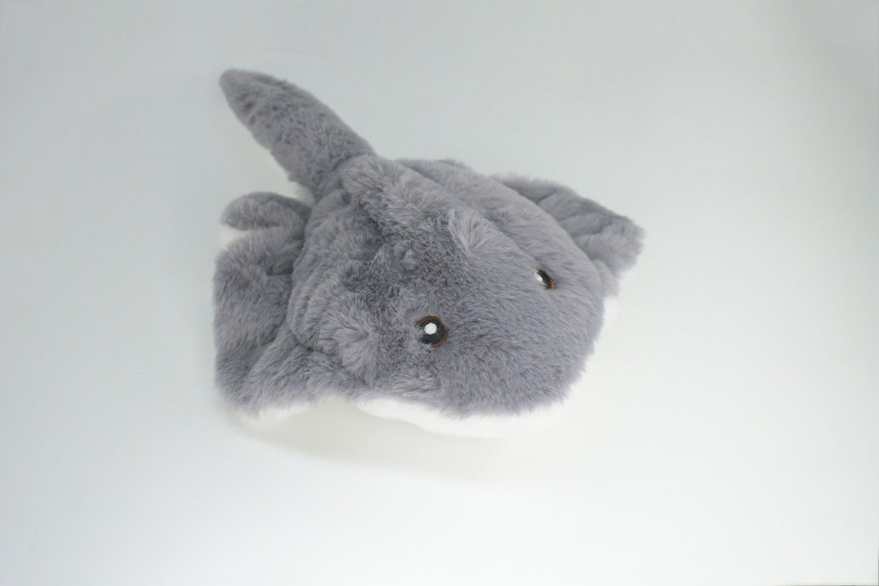 Stingray, Very Nice Plush Sting Ray, Educational, Realistic Fish Design, Educational, Figure, Lifelike, Gift,     15"    RE04 BB322