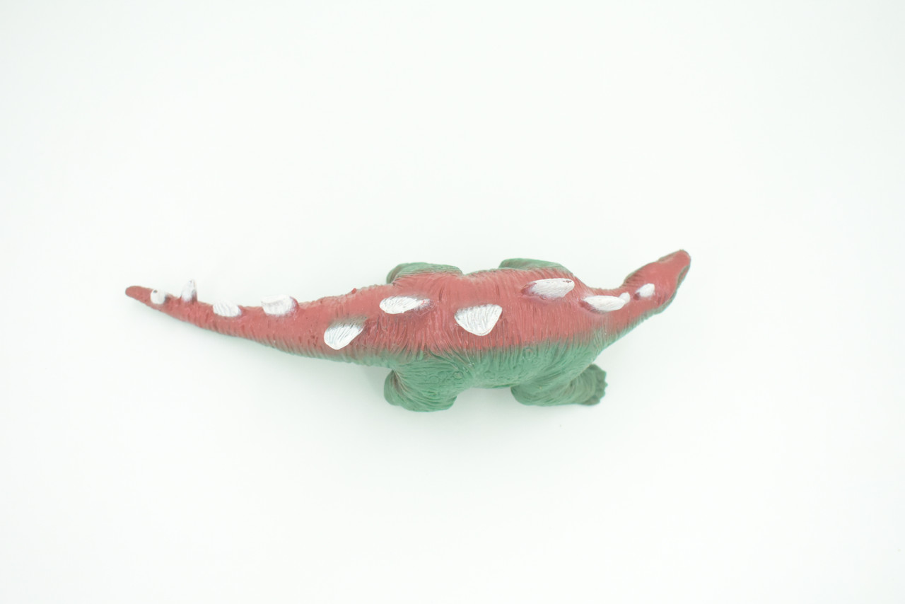 Dinosaur, Stretchable, Squishy, Squeezable, Very nice Soft Rubber Reptile, Educational, Realistic, Hand Painted, Figure, Replica, Gift,    6"     US07 B59