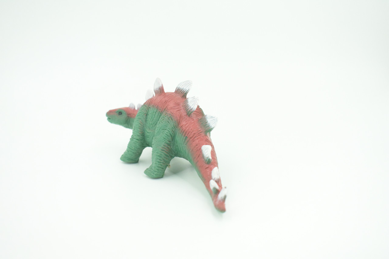 Dinosaur, Stretchable, Squishy, Squeezable, Very nice Soft Rubber Reptile, Educational, Realistic, Hand Painted, Figure, Replica, Gift,    6"     US07 B59